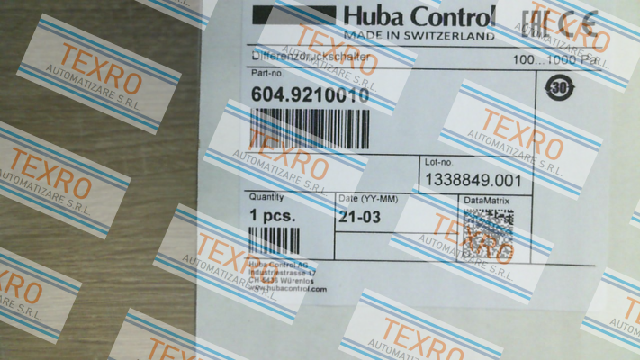 Huba Control-604.9210010 price