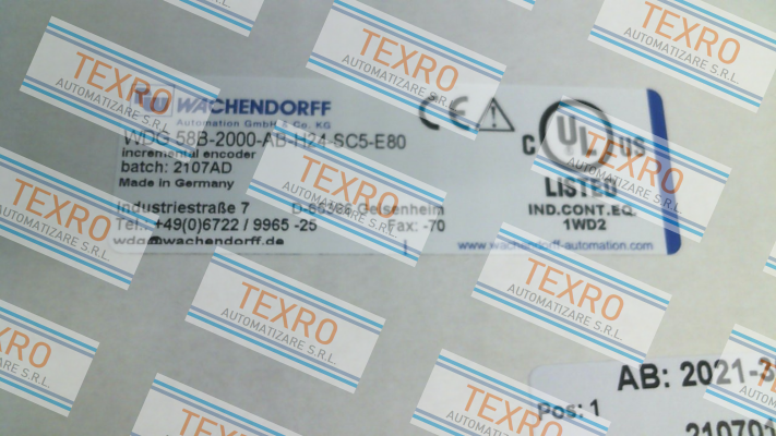 Wachendorff-58B200026SC5E80 price