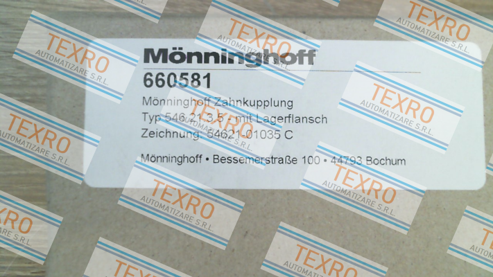 Monninghoff-P/N: 660581, Type: 546.21.3.5 price