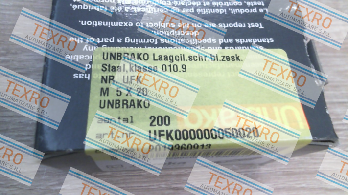 Unbrako-UFK000000050020 price