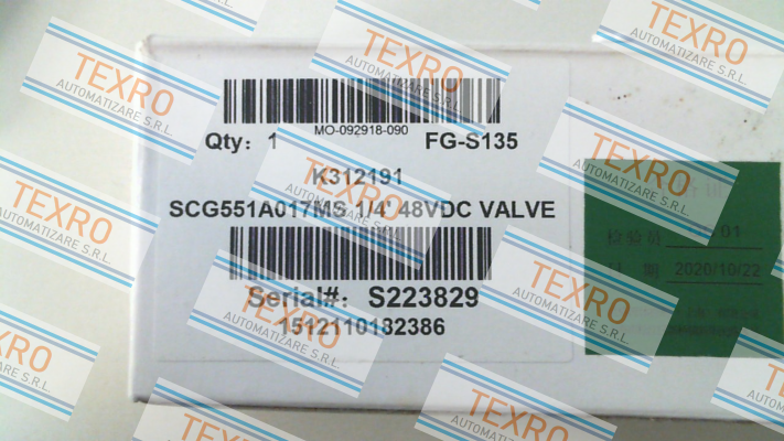 Asco-G551A017MS 48VDC price