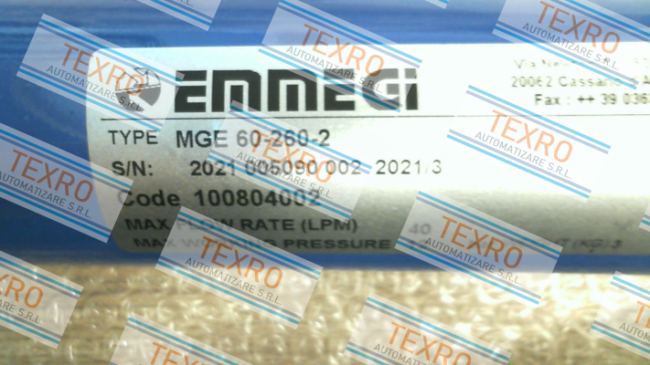 Emmegi-MGE 60-260-2 price