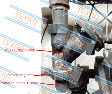 Aprimatic-Ecrous et joints for 521-A 125 REF: K521-X200-14000  price
