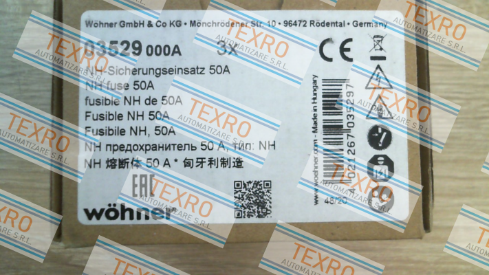 Wöhner-03529 (pack x3) price