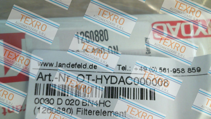 Hydac-1260880 price