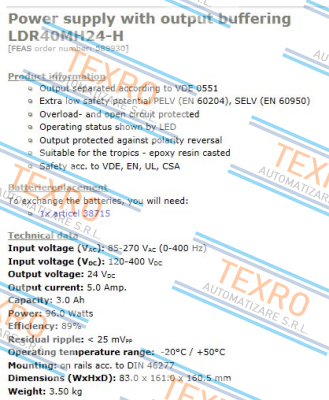 Feas-LDR40MH24-H price