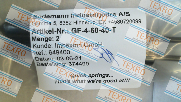 Sodemann-GF-4-60-40-T price