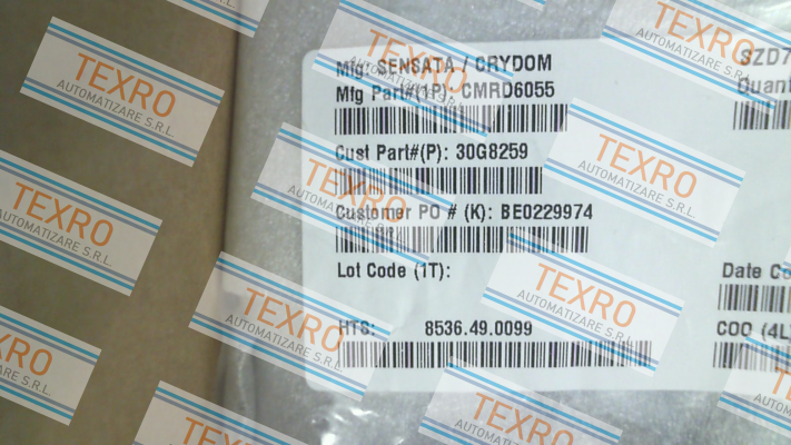 Crydom-P/N: CMRD6055 price
