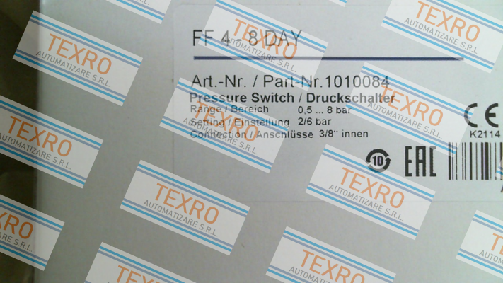 Tival-Sensors-1010084 (FF4- 8 DAY) price