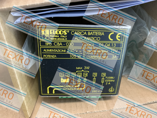 Elcos-cod. 00010413 ( CBA-030 3A 12V ) price