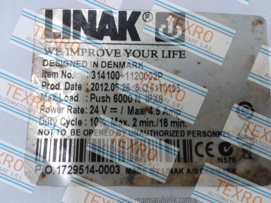Linak-285100-00200110  price