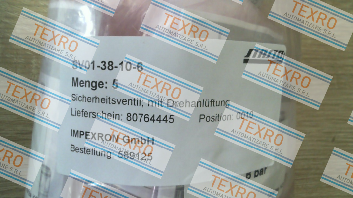 STASTO-SV01-38-10-6 price