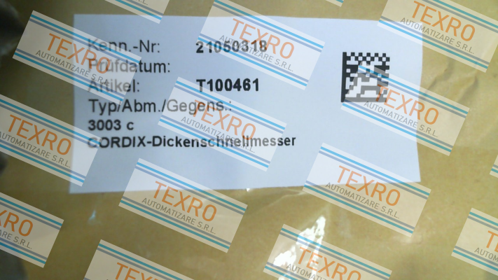 CORDIX-T100461 / 3003 c price