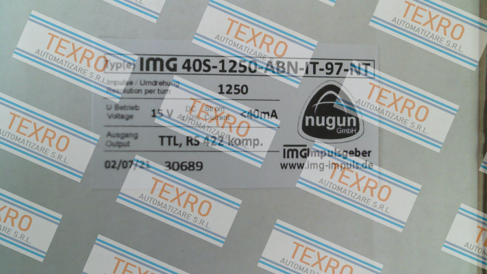 IMG Drehimpulsgeber-IMG40S-1250-ABN-IT-97-NT price