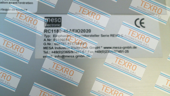 CD AUTOMATION-RC1180-45AEIO2020 price