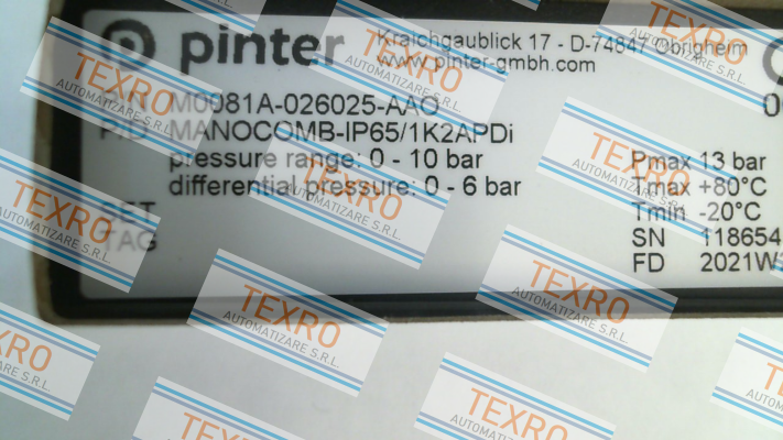 Pinter-MANOCOMB-IP65/1K2APDi price