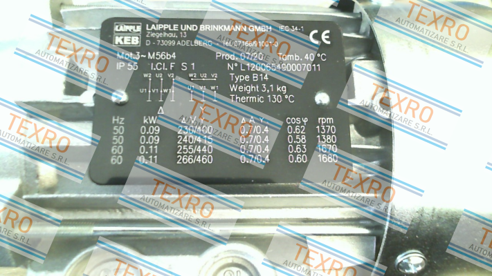 LAIPPLE KEB-56L/4-TB price