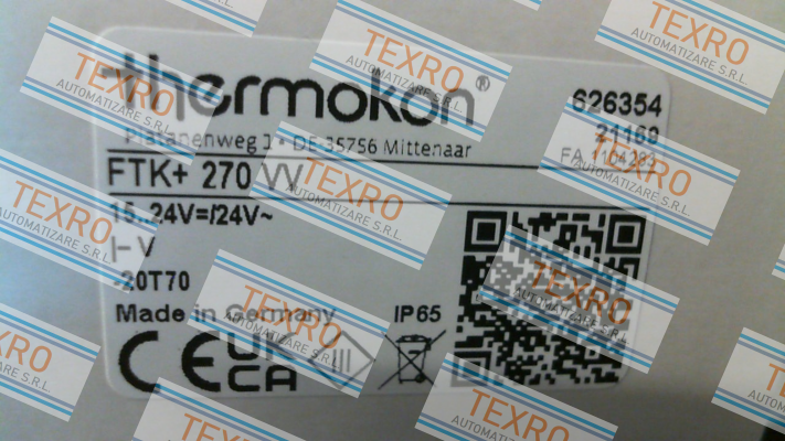 Thermokon-626354 (FTK+ 270 VV) price