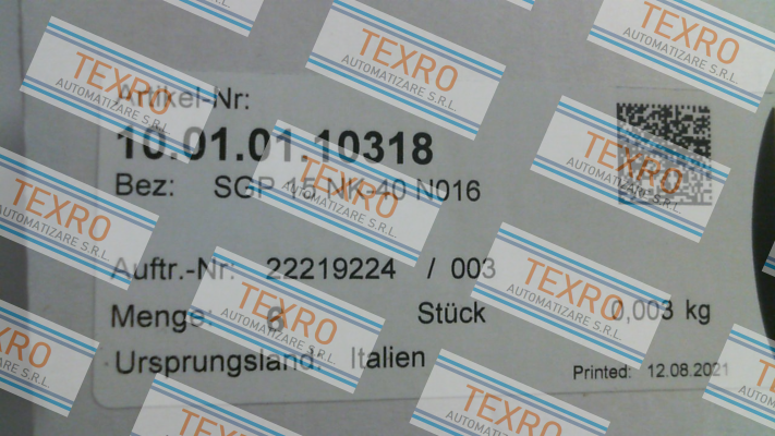 Schmalz-10.01.01.10318 / SGP 15 NK-40 N016 price