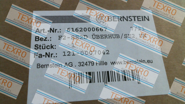 Bernstein-P/N: 6162000667, Type:  F2-SE2D price
