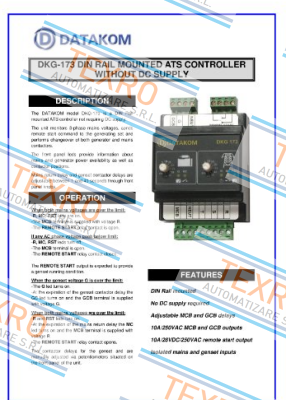 DATAKOM-DKG-173 price