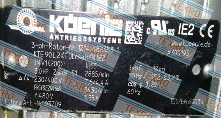 Küenle-KTE 90 L 2 KT ULCSA HAN IE2     price