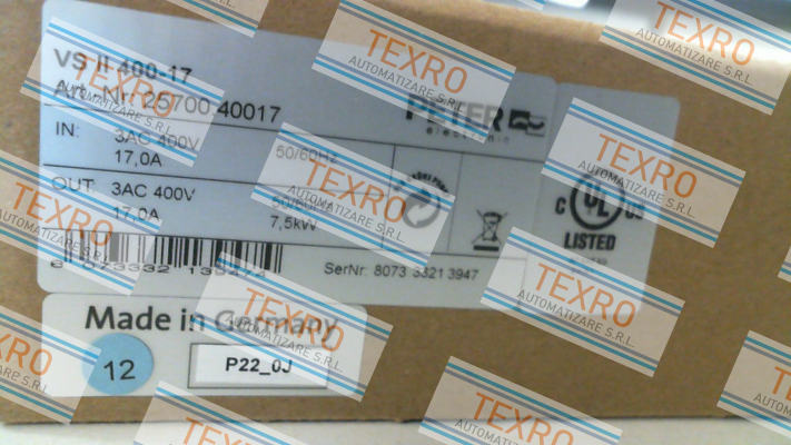 Peter Electronic-25700.40017 \ VS II 400-17 price