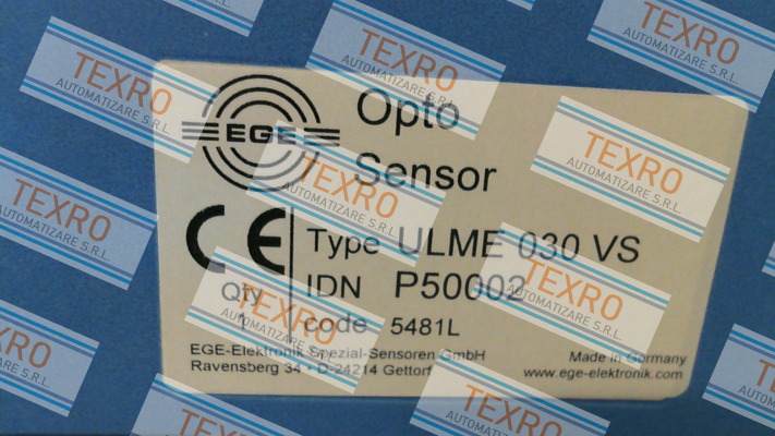 Ege-p/n: P50002, Type: ULME 030 VS price