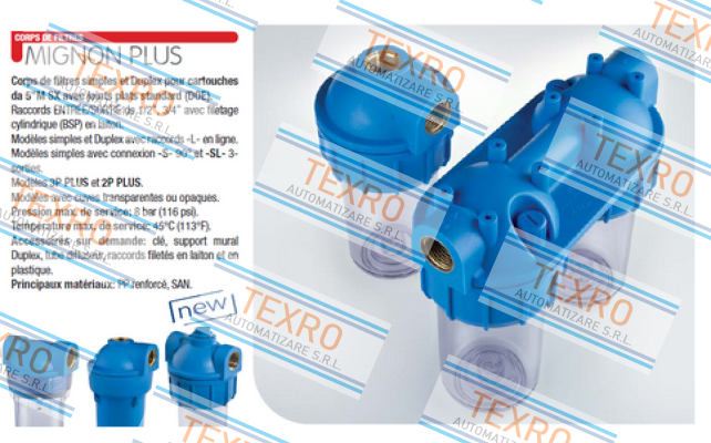 Atlas Filtri-Senior Plus 2P AFO SX AS 3/4”  price