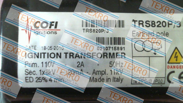 Cofi-Type: 820 P price