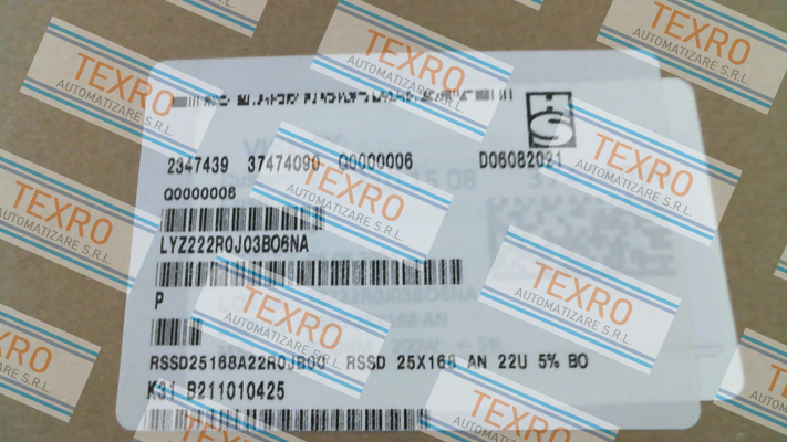 Vishay-RSSD25168A22R0JB00 price