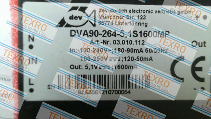 DEV-Dorsch Electronic-DVA90-264-5, 1S1600MP price