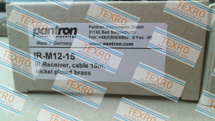 Pantron-p/n: 9SIR024, Type: IR-M12-15 price
