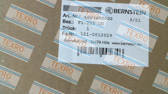 Bernstein-P/N: 6061600002 Type: F1-U1Y UN price