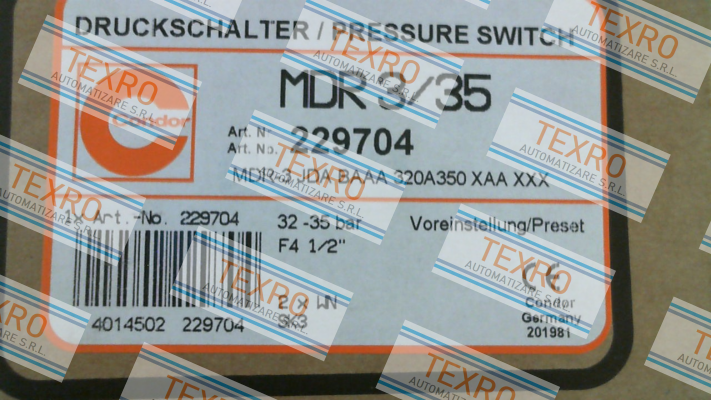 Condor-229704 MDR 3/35 price