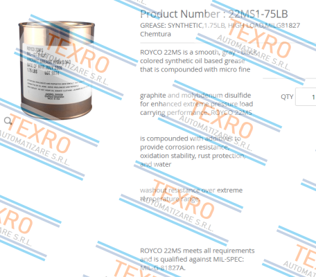 Anderol-22MS1-75LB  price