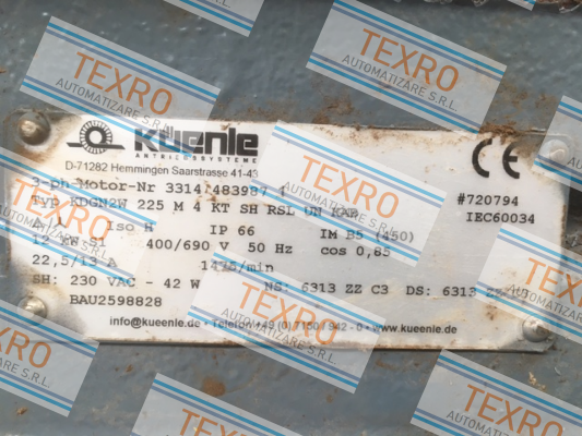 Küenle-KDGN2W 225 M 4 KT SH RSL UN KAB  price