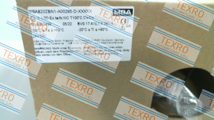 MBA-P/N: 1214368, Type: MBA820ZBN1-A00295-D-XXXXX price