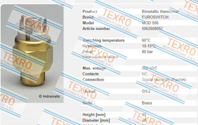 Euroswitch-MOD 506  price