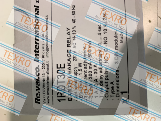 Revalco-1RDT30E price