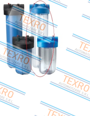 Pentek (Pentair)-#20 BC (SAN) Blue/Clear w/PR  price