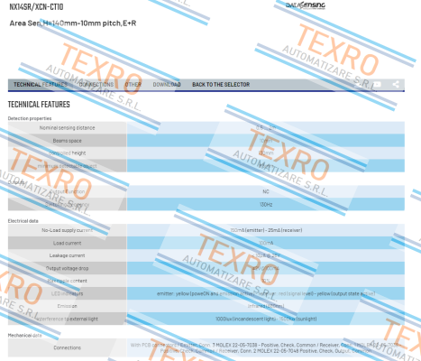 Micro Detectors / Diell (now Datasensing)-NX14SR/XCN-CT10 price