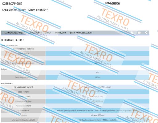 Micro Detectors / Diell (now Datasensing)-NX16SR/XAP-C010 price
