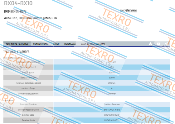 Micro Detectors / Diell (now Datasensing)-BX04SR/0A-HB79 price