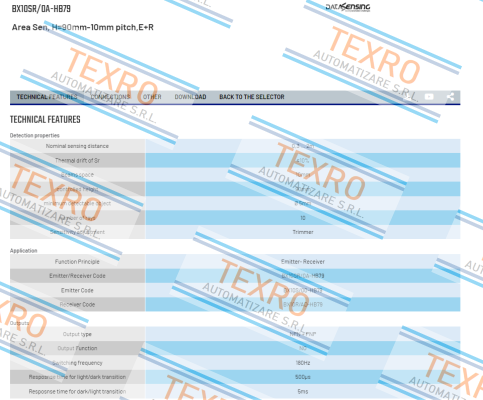 Micro Detectors / Diell (now Datasensing)-BX10SR/0A-HB79 price
