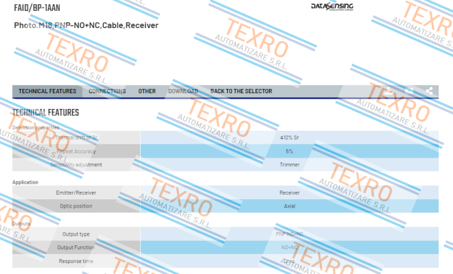 Micro Detectors / Diell (now Datasensing)-FAID/BP-1AAN price