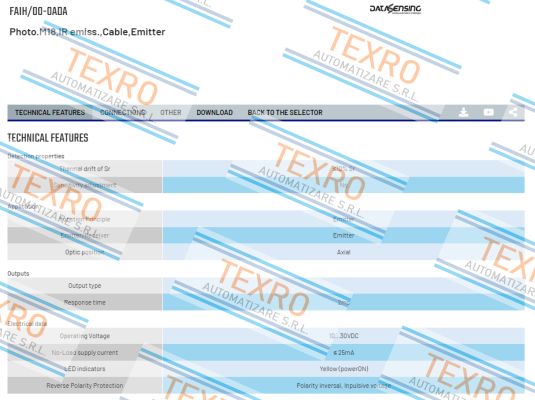 Micro Detectors / Diell (now Datasensing)-FAIH/00-0ADA price
