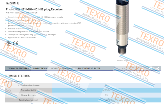 Micro Detectors / Diell (now Datasensing)-FAIZ/BN-1E price