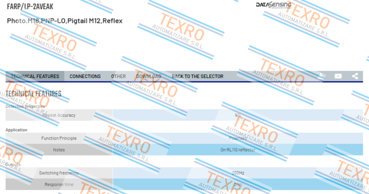 Micro Detectors / Diell (now Datasensing)-FARP/LP-2AVEAK price