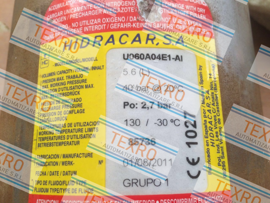 Hidracar-U060A04E1-AI price